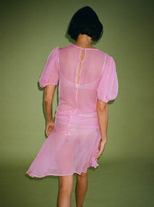 Van Der Kooij Maxi Dress Camellia Volume Sleeve Maxi Dress Van Der Kooij Camellia Volume Sleeve Maxi Dress Pink