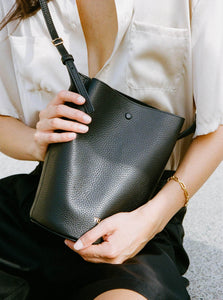 Yu Mei Handbag Black Phoebe Bucket Shop Yu Mei's Phoebe Bucket Bag