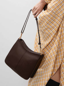 Yu Mei Shoulder Bag Joan Bag Shop Yu Mei's Joan Bag in Molasses Lambskin