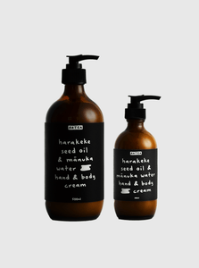 Aotea body moisturiser 200ml Harakeke Seed Oil & Mānuka Water Hand & Body Cream Aotea Harakeke Seed Oil & Mānuka Water Hand & Body Cream