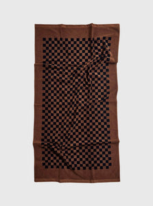 Baina Pool Towel Roman Pool Towel BAINA Roman Pool Towel Tabac Noir