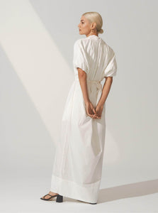 Esse Studios Maxi Dress Collected Short Sleeve Dress