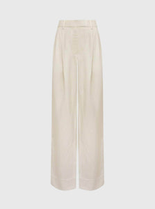 Esse Studios Pants 6 Twills Tailored Trouser Esse Studios Twills Tailored Trouser - Crema