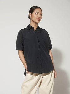 Esse Studios Shirts Collected Short Sleeve Shirt Esse Studios Collected Short Sleeve Shirt French Navy