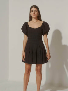 fredric Mini Dress Black / 6 Hattie Mini Dress