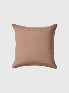 In Bed Pillow Case Set Euro 100% Linen Pillowslip Set IN BED 100% Linen Pillowslip Set (of two) in Chestnut