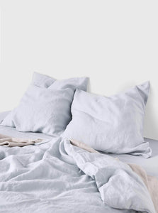 In Bed Pillow Case Set King 100% Linen Pillowslip Set IN BED 100% Linen Pillowslip Set (of two) in Mist