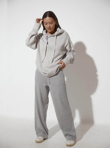 JH Lounge Trackpants Wide Track Pant JH Lounge Wide Track Pant Grey Marle