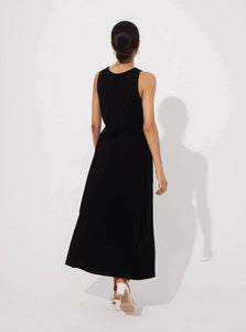 Kowtow Midi Dress Tank Swing Dress Kowtow Tank Swing Dress Black