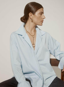 Monarc Jewellery Chain Necklace Edie Rolo Necklace Gold Vermeil