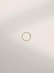 Monarc Jewellery Fine Rings K Skinny Mini Ring 9k Gold