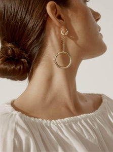 Monarc Jewellery X Lucie Hoop Earrings Gold Vermeil Anita 2-in-1 Earrings Gold Vermeil