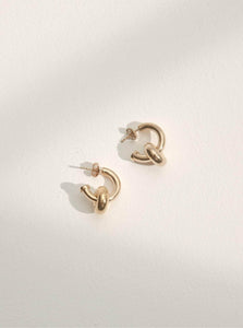 Monarc Jewellery Hoop Earrings Hermione Hoop Earrings Gold Vermeil