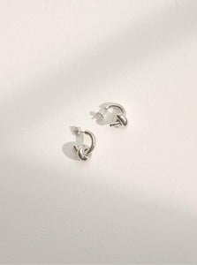 Monarc Jewellery Hoop Earrings Hermione Hoop Earrings Sterling Silver