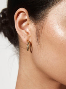 Monarc Jewellery Hoop Earrings Twisted Sister Hoop Earrings Monarc Jewellery Twisted Sister Hoop Earrings Gold Vermeil