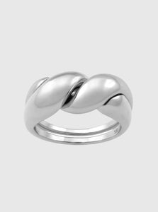 Monarc Jewellery Ring Puzzle Ring Sterling Silver Monarc Jewellery Puzzle Ring Sterling Silver