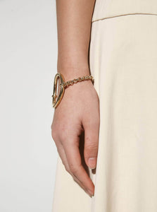 Monarc Jewellery Statement Bracelet 20cm The Bianca Bracelet Monarc Jewellery The Bianca Bracelet Gold Vermeil
