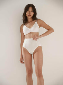 NICO Briefs The Basics High Waisted Brief NICO The Basics High Waisted Brief White