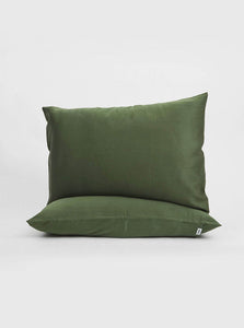 NIDRA Pillow Case Face Saver Silk Pillowcase NIDRA Face Saver Silk Pillowcase Olive