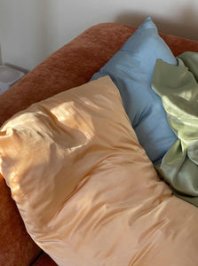 NIDRA Pillow Case Face Saver Silk Pillowcase NIDRA Face Saver Silk Pillowcase Sky Blue