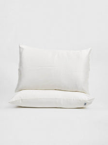 NIDRA Pillow Case Face Saver Silk Pillowcase NIDRA Face Saver Silk Pillowcase White