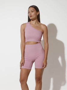 Pinky & Kamal Bike Shorts Ribbed Midi Short Pinky & Kamal Ribbed Midi Short