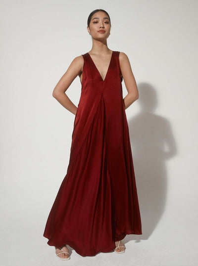 Venus burgundy dress sale