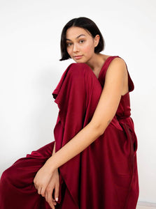 Venus store burgundy dress